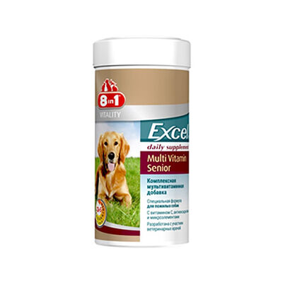 8 in 1 Exel Senior Yaşlı Köpek Multi Vitamini