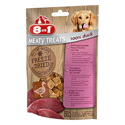 8 in1 Freeze Dried Tavuklu Köpek Ödülü