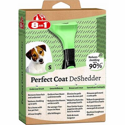 8in1 Perfect Coat DeShedder Furminator Küçük Irk Köpek Tarağı Small 