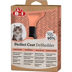 8in1 Perfect Coat DeShedder Furminator Tüy Toplayıcı Kedi Tarağı - Thumbnail