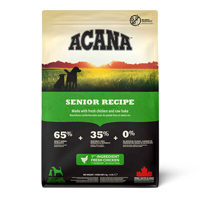Acana Heritage Senior Tahılsız Yaşlı Köpek Maması 2 Kg 