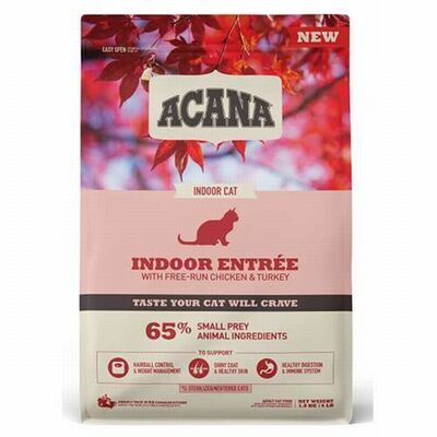Acana Indoor Entree Sterilised Tavuklu ve Hindili Kısırlaştırılmış Kedi Maması 1,8 Kg 