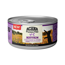 Acana - Acana Premium Pate Ezme Tavuklu ve Balıklı Yavru Kedi Konservesi