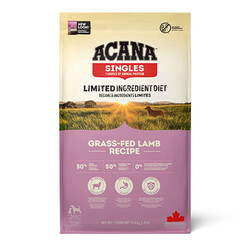 Acana - Acana Singles Grass Fed Lamb Kuzulu Elmalı Tahılsız Köpek Maması Tüm Irk ve Yaşam Evreleri 11,4 Kg 