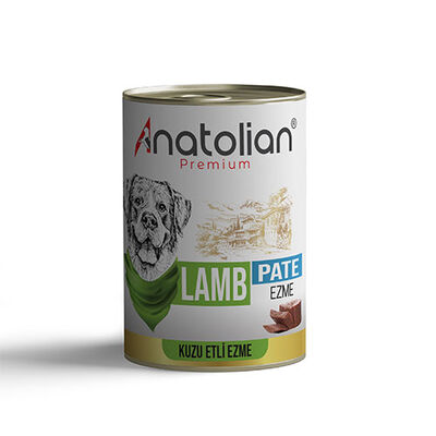 Anatolian Premium Kuzulu Ezme Yetişkin Köpek Konservesi 400 Gr 