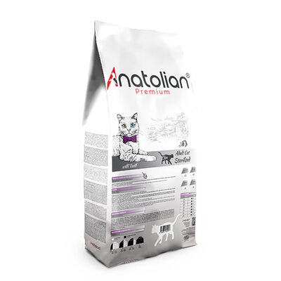 Anatolian Premium Kuzulu Kısırlaştırılmış Kedi Maması 10 Kg 