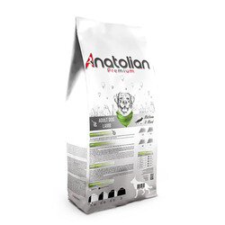 Anatolian Premium Kuzulu Orta ve Büyük Irk Yetişkin Köpek Maması 18 Kg - Thumbnail