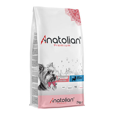 Anatolian Premium Somonlu Mini Irk Yetişkin Köpek Maması 2 Kg 