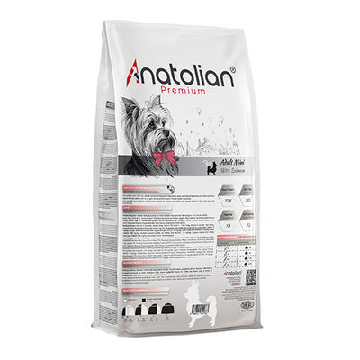 Anatolian Premium Somonlu Mini Irk Yetişkin Köpek Maması 2 Kg 