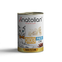 Anatolian - Anatolian Premium Tavuklu Ezme Yetişkin Kedi Konservesi 400 Gr 
