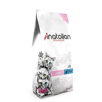 Anatolian Premium Tavuklu Yavru Kedi Maması 10 Kg 