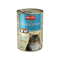 Animonda - Animonda Brocconis Balıklı ve Tavuklu Yetişkin Kedi Konservesi 400 Gr