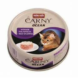 Animonda - Animonda Carny Ocean Ton Balıklı ve Kırlangıç Balıklı Yetişkin Kedi Konservesi 6 Adet 80 Gr 