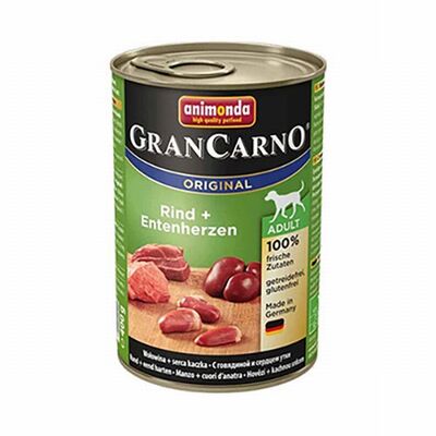Animonda GranCarno Sığır Etli ve Ördekli Yetişkin Köpek Konservesi 6 Adet 400 Gr 