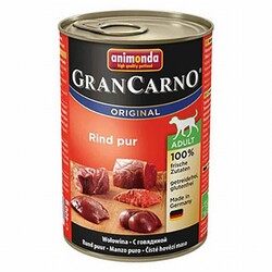 Animonda - Animonda GranCarno Sığır Etli Yetişkin Köpek Konservesi 6 Adet 400 Gr 