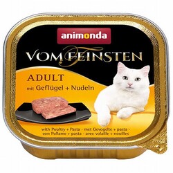 Animonda - Animonda Vom Feinsten Kümes Hayvanlı ve Makarnalı Yetişkin Kedi Konservesi 100 Gr 