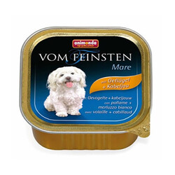 Animonda - Animonda Vom Feinsten Kümes Hayvanlı ve Morina Balıklı Yetişkin Köpek Konservesi 150 Gr