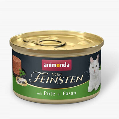 Animonda Vom Feinsten Hindili ve Sülünlü Yetişkin Kedi Konservesi 85 Gr 