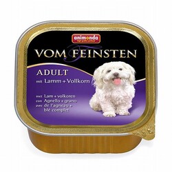 Animonda - Animonda Vom Feinsten Kuzulu ve Tahıllı Yetişkin Köpek Konservesi 6 Adet 150 Gr 