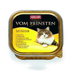 Animonda - Animonda Vom Feinsten Senior Kümes Hayvanlı Yaşlı Kedi Konservesi 100 Gr 