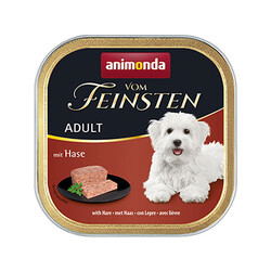 Animonda - Animonda Vom Feinsten Tavşan Etli Yetişkin Köpek Konservesi 150 Gr 