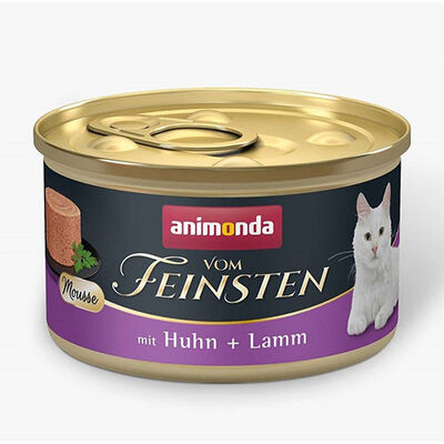 Animonda Vom Feinsten Tavuklu ve Kuzulu Yetişkin Kedi Konservesi 85 Gr 