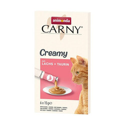 Animonda - Animonda Vom Snack Carny Somonlu & Taurinli Kedi Kreması 6x15 Gr 
