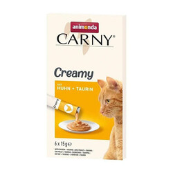 Animonda - Animonda Vom Snack Carny Tavuk & Taurin Kedi Kreması 6x15 Gr 