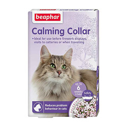 Beaphar - Beaphar Calming Collar Bitkisel Sakinleştirici Kedi Tasması 35 Cm