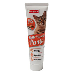 Beaphar - Beaphar Duo Active Multi Vitamin Kedi Macunu 100 Gr