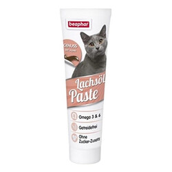 Beaphar - Beaphar Paste Somonlu Kedi Vitamin Macunu 100 Gr