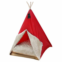 Bedspet Büyük Kedi-Köpek Çadırı 60x60x80 cm - Thumbnail