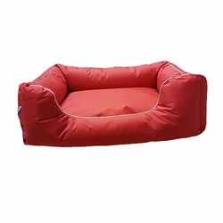 Bedspet - Bedspet Dış Mekan Köpek Yatağı Kırmızı 80x60 Cm 
