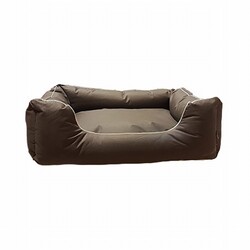 Bedspet - Bedspet Dış Mekan Köpek Yatağı Kahverengi 100x80 Cm 