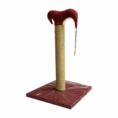 Bedspet İnce Kedi Tırmalama Tahtası 50 Cm Bordo 