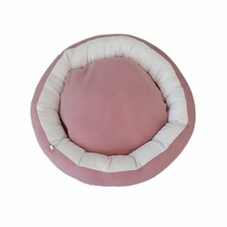 Bedspet - Bedspet Simit Kedi ve Küçük Irk Köpek Yatağı Pembe 