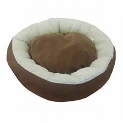 Bedspet - Bedspet Simit Kedi ve Küçük Irk Köpek Yatağı Kahverengi 