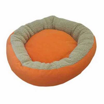 Bedspet Simit Kedi ve Küçük Irk Köpek Yatağı Turuncu 