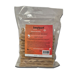 BestPet Burgu Doğal Natural Kemik Çubuk Köpek Ödülü 350 Gr - Thumbnail