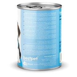 BestPet Parça Etli Kuzu Etli Yavru Köpek Konservesi 400 Gr - Thumbnail