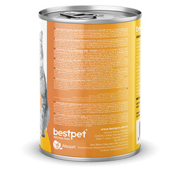 BestPet Parça Etli Tavuk Etli Yetişkin Kedi Konservesi 400 Gr - Thumbnail