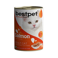 Best Pet - Bestpet Somonlu Yetişkin Kedi Konservesi