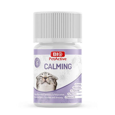 Bio Pet Active Calming Kediler için Sakinleştirici 60 Tablet 