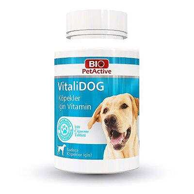 Bio PetActive Vitalidog Köpek Multivitamin Tablet 150 Tablet 