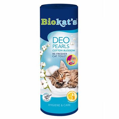 Biokats Deo Pearls Çiçek Esanslı Kedi Kumu Parfümü 700 Gr 