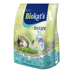 Biokats - Biokat's Eco Light Fresh Spring Blossom Bahar Çiçeği Kokulu Pelet Kedi Kumu 2x5 Lt 