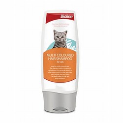 Bioline - Bioline Çok Renkli Tüylü Kedi Şampuanı 200 Ml 