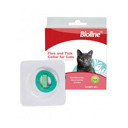 Bioline - Bioline Bitkisel Pire Kene Uzaklaştırıcı Kedi Pire Tasması 35 Cm