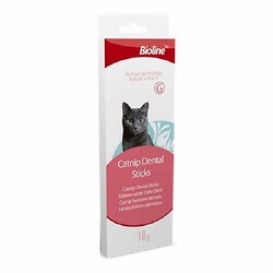 Bioline - Bioline Tartar Önleyici Catnip Dental Kedi Ağız Bakım Çubuğu 