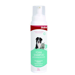 Bioline - Bioline Kedi ve Köpek Köpük Şampuanı 220 Gr 